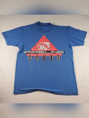 Vintage 80s Pipeline Sport Surfing Skate T-shirt Single-Stitch USA M READ